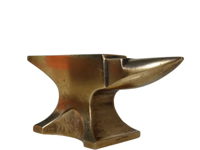 Jewelers Solid Bronze Anvil Clockmaker Old Tool Antique 225 Grams  3 25⁄64 Inch