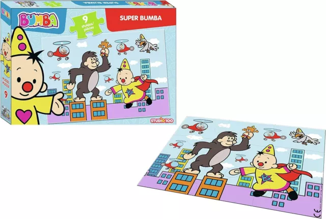Bumba Puzzle 9 pcs - Super Bumba 2