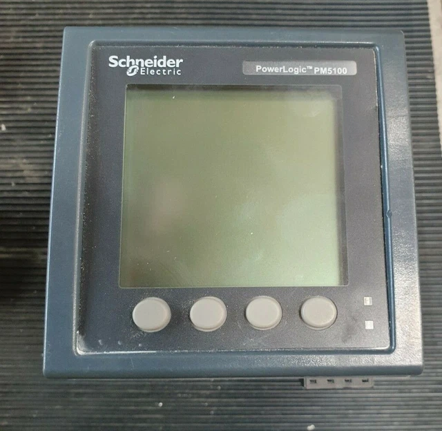 SCHNEIDER POWERLOGIC PM5100 V02.11 HW B1 METSEPM5100 Power Meter