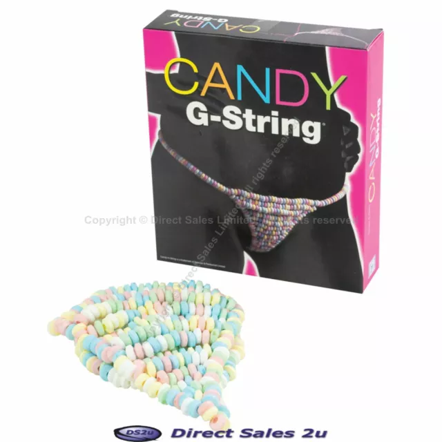 Sexy Edible Candy Underwear Sweets Thong, Bra, Tassels, Hen Stag Adult Fun  Gift