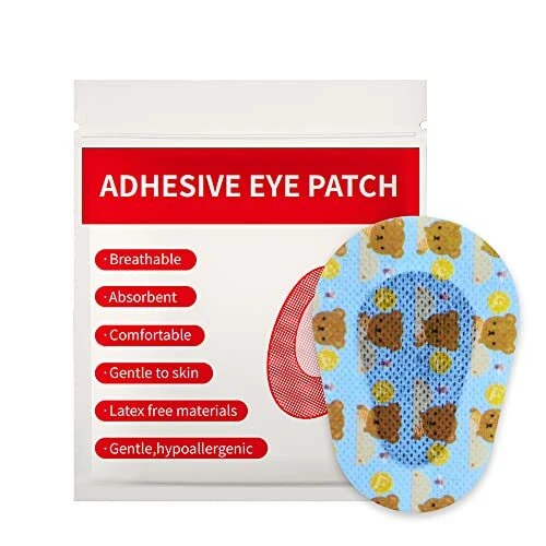 AndicAge Lot de 60 cache-yeux adhésifs jetables pour enfants filles garçons pour