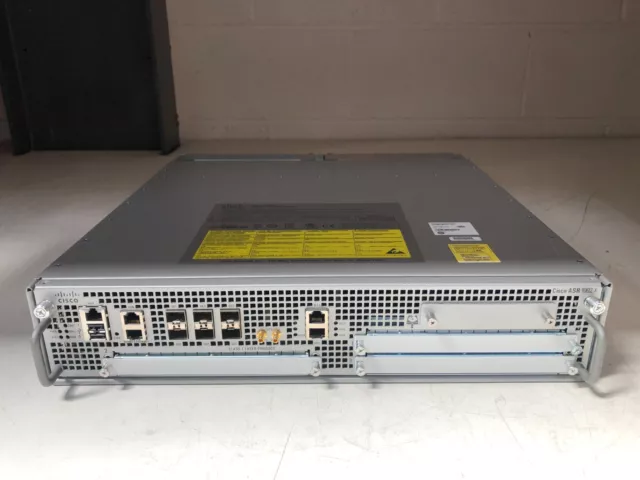 Cisco ASR1002X-5G-VPNK9 Double Alimentation 4GB Dram 8GB Flash 90 Jours Garantie