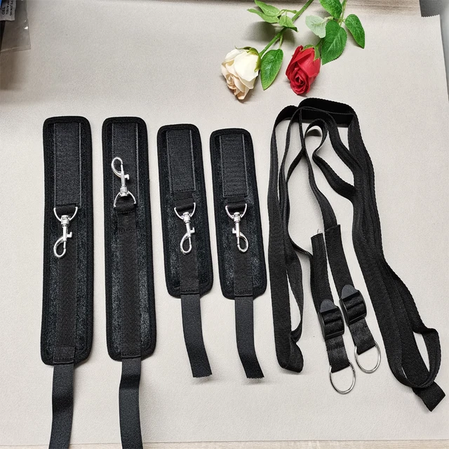 Sangle Nylon écartement Chevilles Poignets – Menottes Bondage SM, Sextoy Adulte