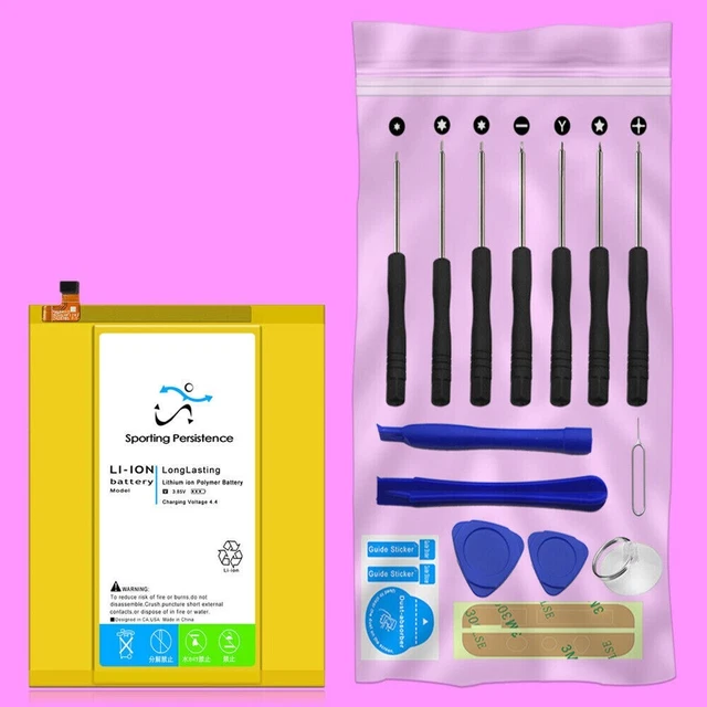 3820mAh Rechargeable Standard Battery Screwdriver Tool for ZTE Blade X Max Z983