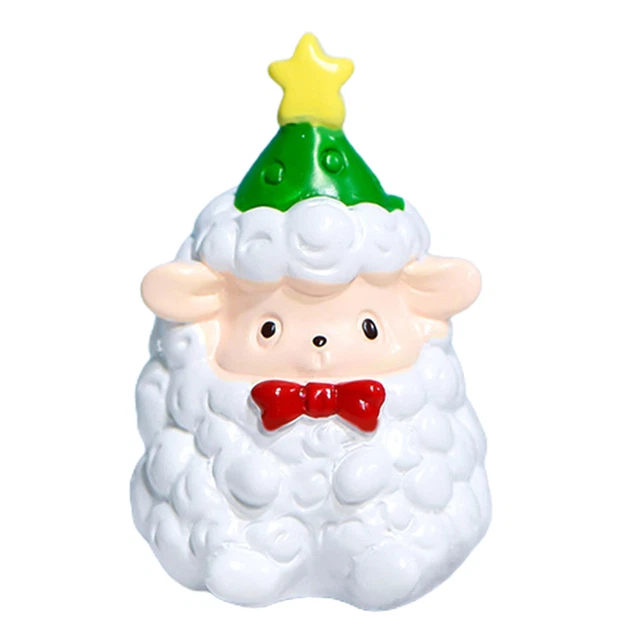 Miniatura Escultura Delicada Festal Micro Paisaje Mini Figura Superficie Suave