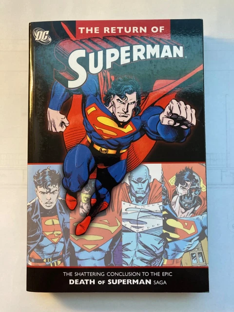 The Return of SUPERMAN - 1993 DC Comics Graphic Novel - TPB - Nice