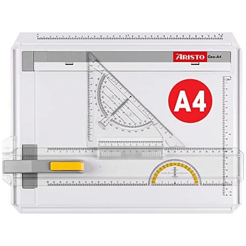 Aristo AR70442 Geo-Board Zeichenplatte Format A4 Schlagfester Kunststoff Ink