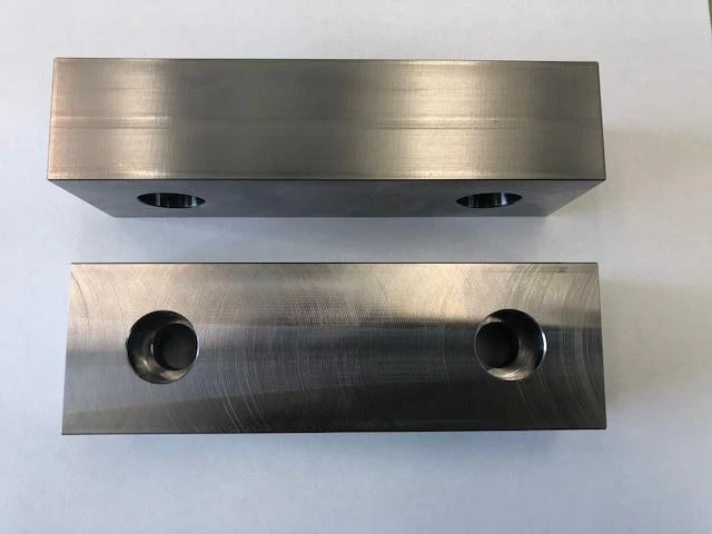6 x 1 7/8 x 1 3/8 Machinable (4 sided) Steel Soft Jaws for Kurt 6" Vises USA 6 x 1 7/8 x 1 3/8 Machinable (4 sided) Steel Soft Jaws for Kurt 6" Vises USA