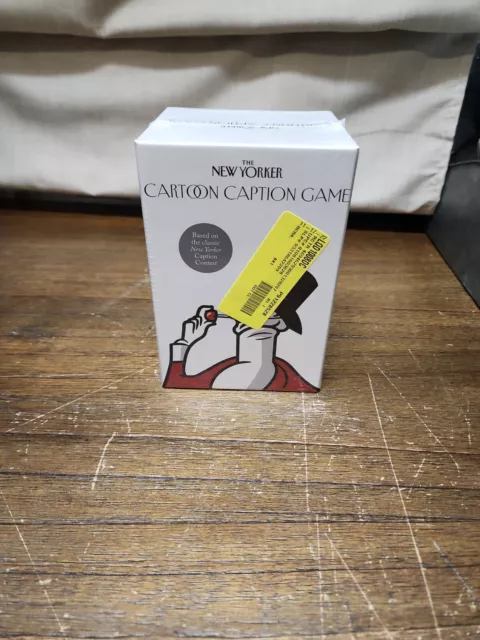 The New Yorker Cartoon Caption Card Game.  Sealed Brand New!