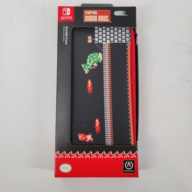 SUPER MARIO BROS. 8 Bit Dungeon Nintendo Switch Stealth Carrying Case ...