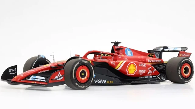 Ferrari SF-24 16 Charles Leclerc F1 3ème Miami 2024 Looksmart LS18F1061