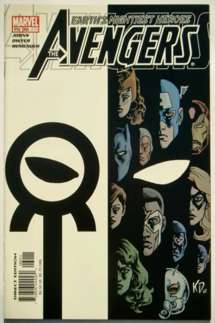Avengers Vol. 3 #60 (#475) (Jan. 03') NM- (9.2) World Trust Part 4/ Larger Issue