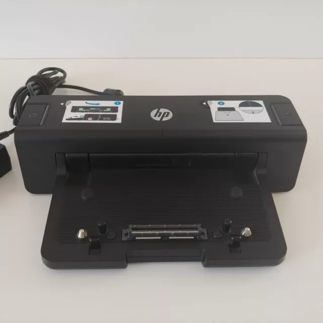 HP VB041AA Docking Station w/ Genuine HP 90W Power Adapter