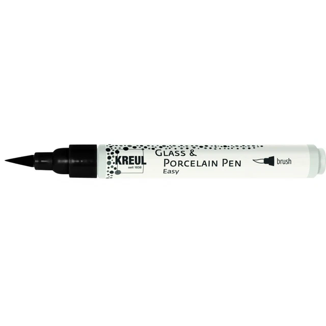 C. KREUL GMBH Glass & Porcelain Pen Easy brush schwarz (4000798121891) (16481)