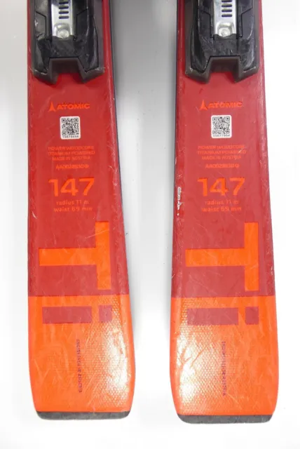 ATOMIC Redster Ti Premium-Ski Länge 147cm (1,47m) inkl. Bindung! #416 2