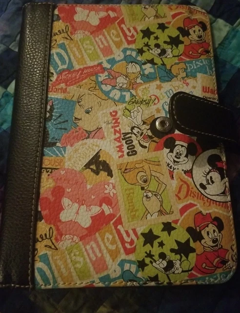EUC Disney Parks iPad Mini Kindle Tablet Cover Case Classic Vintage Print Mickey 3