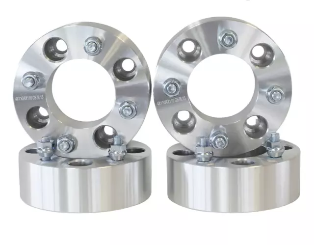 4x110 Wheel Spacers 2" Inch 12x1.25 ATV For Can-AM Arctic Cat Kawasaki Polaris 2