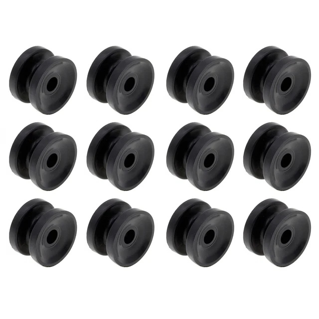 Circular Ring Corner Post Electric Fence Insulators - 12 Pcs Set