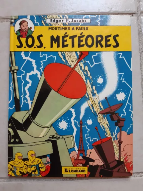 Blake & Mortimer SOS Météores 1982 Jacobs Lombard TTBE