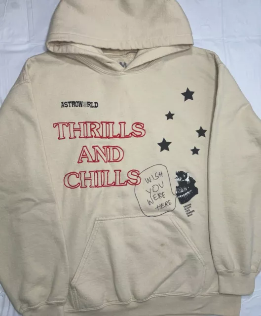 Travis scott chills and thrills hoodie hotsell