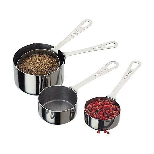Amco Stainless Steel Measuring Cups, Set of 4
