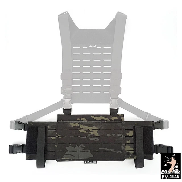 DMGEAR TACTICAL VEST MOLLE Chest Rig Laser Cut Chest Rig Airsoft