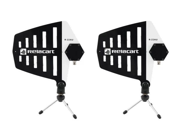 Relacart R-22AU Breitband-Richtantenne Actif 2x