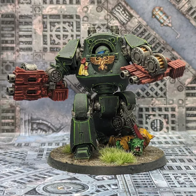 40k  Contemptor Dreadnought Dark Angels