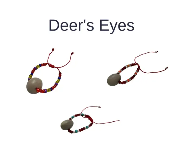 Ojo De Venado - Deer's Eye Charm Bracelet KeyChain For Good Luck for Babies