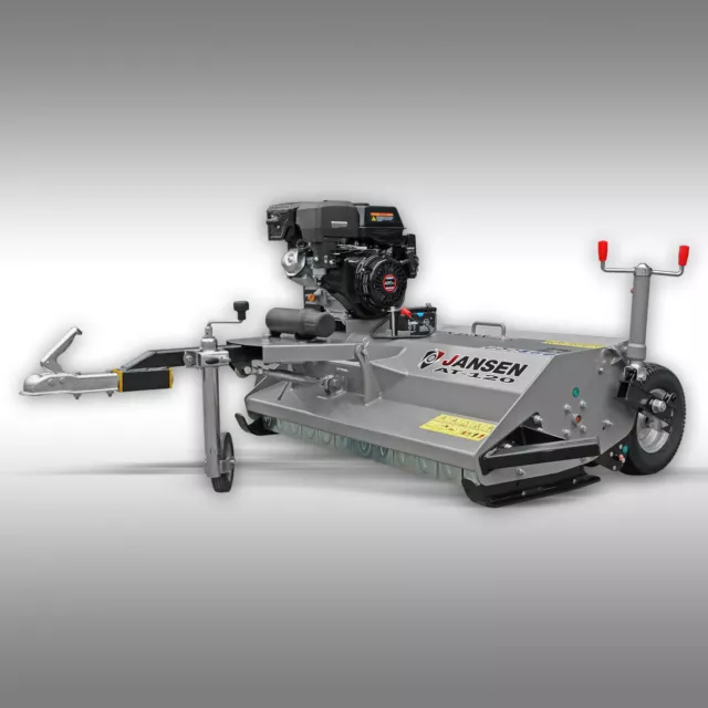 Schlegelmulcher Jansen AT-120, 15 PS Motor, Quad, ATV, Traktor, Mähwerk, Mulcher