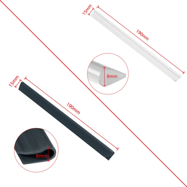 Clip Di Fissaggio Per Strisce Frangivista PVC - 30 Pezzi Per Recinzioni A Doppia Asta - Foto 10