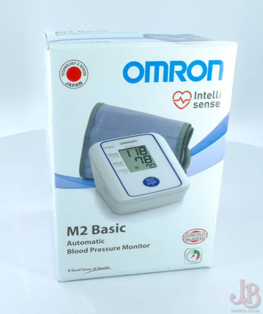 OMRON M2 Basic Automatic Blood pressure monitor machine HEM-7116-EB(V)