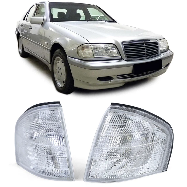 Blinker Fürs Auto Blinkleuchte Blinker Weiß PAAR Für MERCEDES W126 C126 Coupe 19