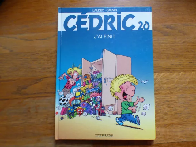 CEDRIC n° 20 J'AI FINI ! E.O CARTONEE  DUPUIS 2005  COMME NEUF