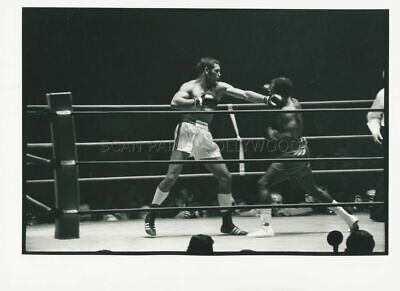 James A. Fox Boxeo Boxing 1970s Vintage Foto Original #19 Series #3 24x30cm