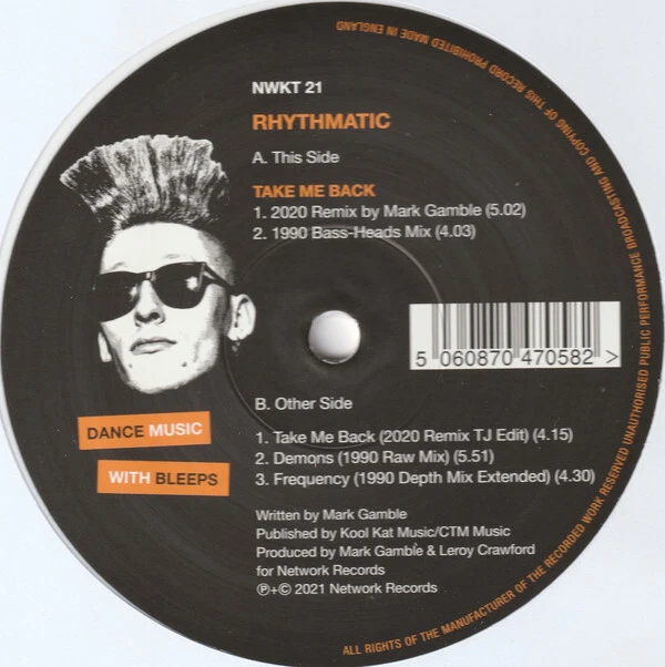Rhythmastic Rapper RHYTHMATIC-TAKE ME BACK (Retrospective 2021) 12