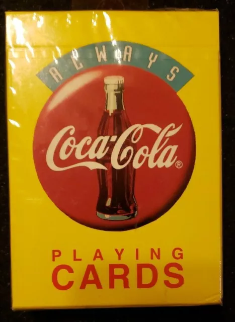 Always Coca-Cola Playing Cards, Full Deck - NEW in Sealed Package