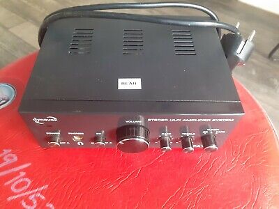 Dynavox ESA-18 Mini amplificateur 2 x 75 W Noir Import Allemagne 