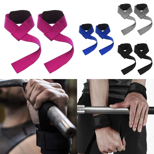 Durable Et Pratique Haltérophilie Sangle Gym Poignet Bandeau 1 Paire 4 Couleurs