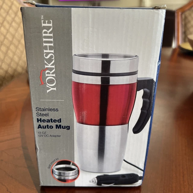 Stainless Steel Heated Auto Mug