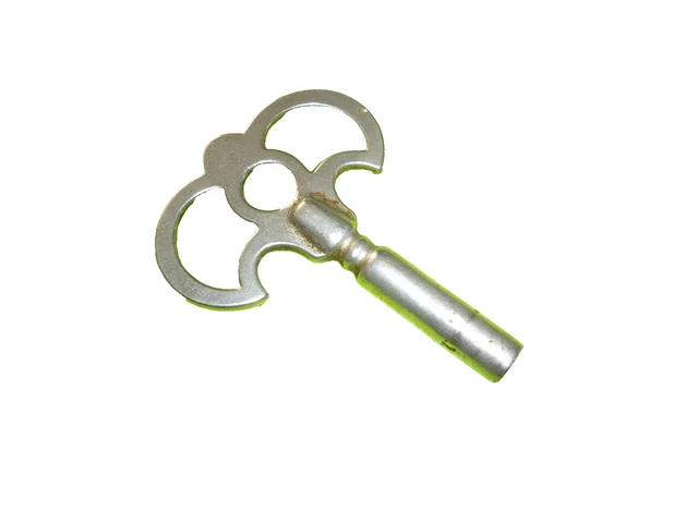 Amosfun Standuhr Schlüssel - Metall Aufziehschlüssel Für Mechanische Uhren