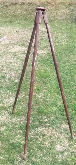 Antique Keuffel & Esser 59” Wooden Tripod