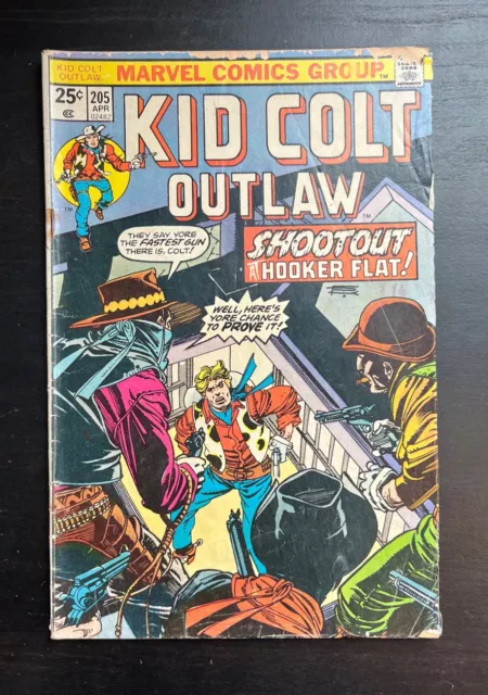 Kid Colt Outlaw #205 April 1976