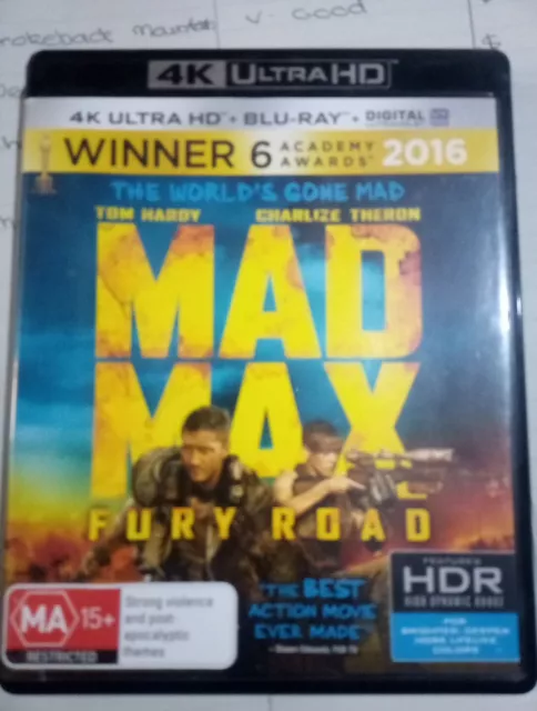Complete Mad Max collection : r/4kbluray
