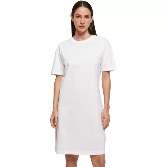 Build Your Brand  Camiseta Vestido de Orgánica para Mujer (RW8598)