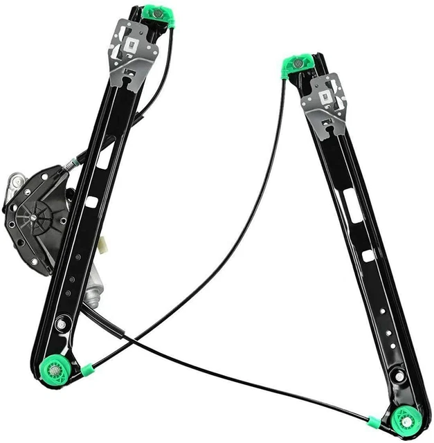 Front Left Driver Side Power Window Regulator With Motor For BMW Sedan