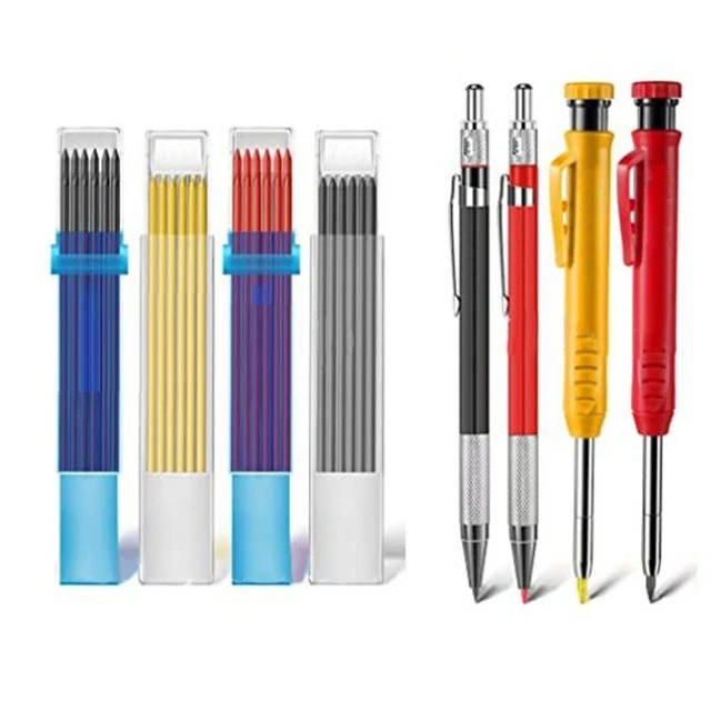 Marking Penna Falegname Industriale 145mm 3-color ABS Meccanico for Metallo