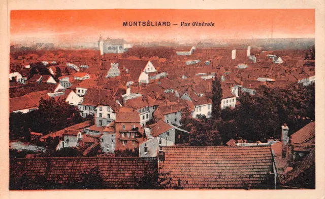 CPA - MONTBÉLIARD  vue générale