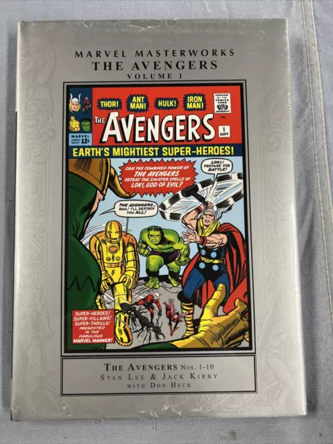 MARVEL MASTERWORKS AVENGERS Volume #1 Hard Cover (2023) $75 Global Shipping