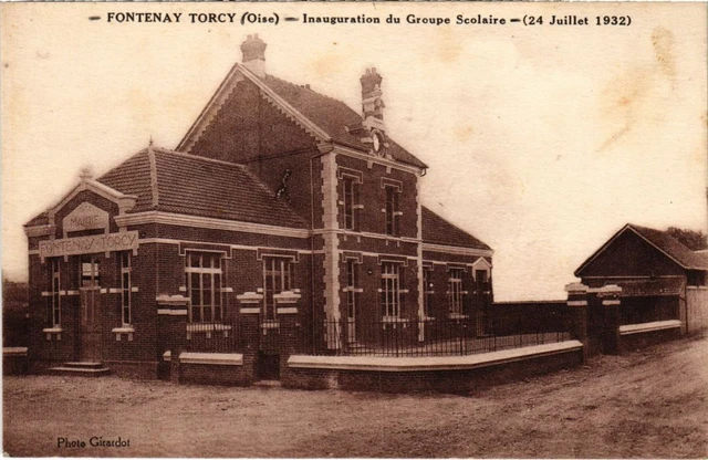 CPA FONTENAY TORCY Inauguration du Groupe Scolaire (1273031)